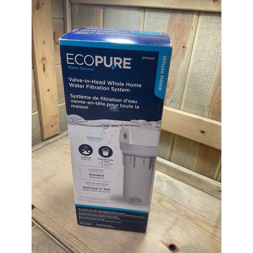 ECOPURE EPW2VC Universal Standard Capacity Whole House Water Filter Housing - Picture 3 of 5
